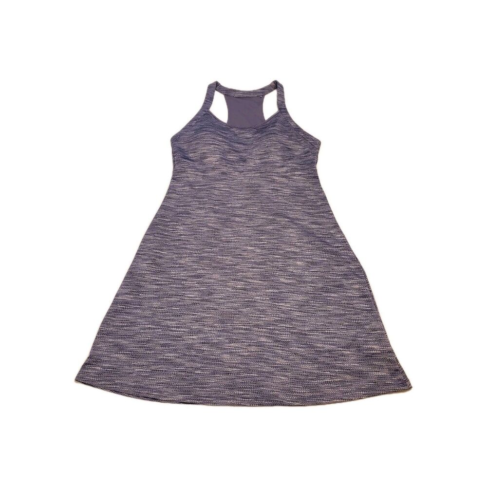 MPG Mondetta Womens Medium Sleeveless Active Wear Dress Blue Gray Built In Bra